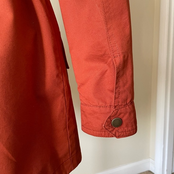 Forever 21 Drawstring Waist Hooded Coat. - Picture 4 of 12